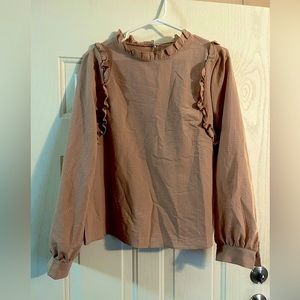 Woman’s SHEIN blouse size large.
